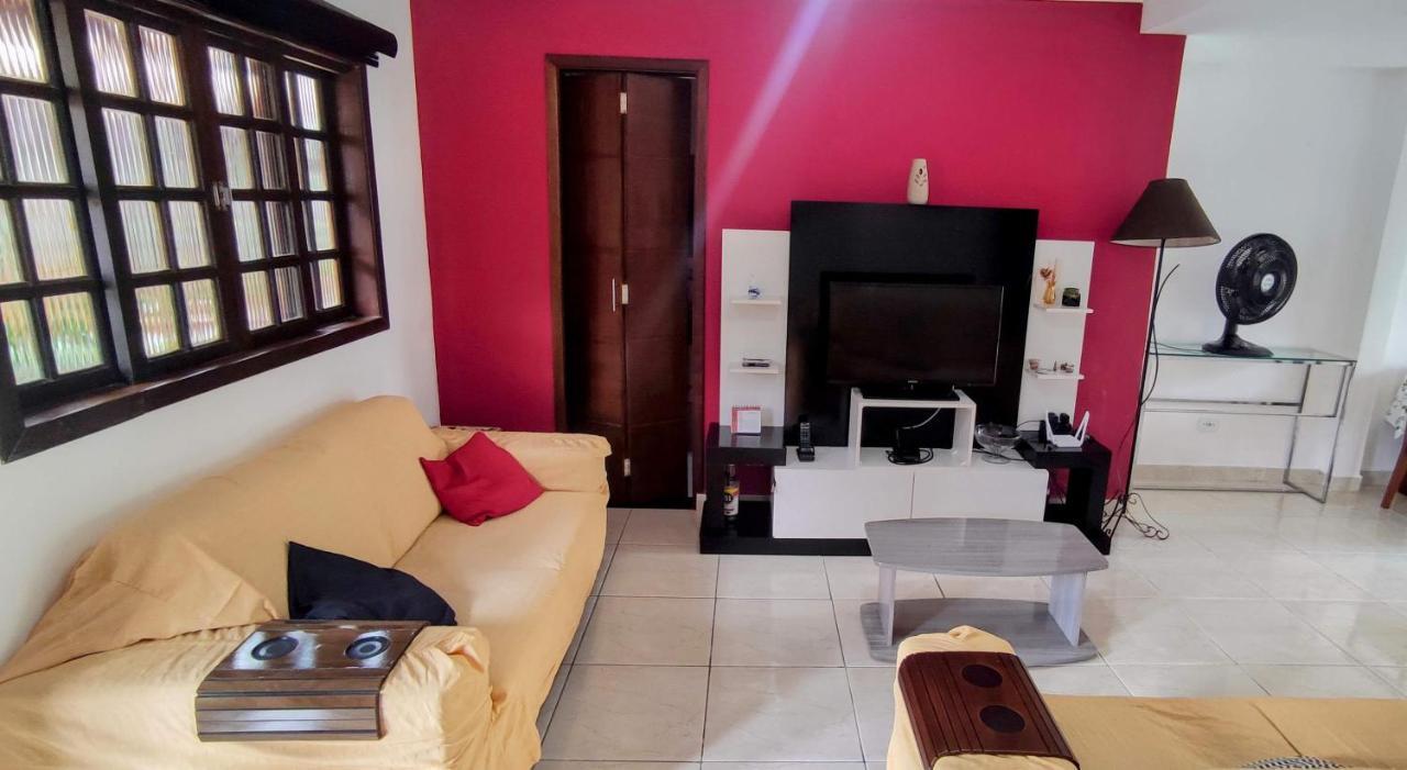 Casa Com Wi-Fi Qualidade- Ar Condicionado - Completa - Praia Da Enseada Guaruja Bagian luar foto