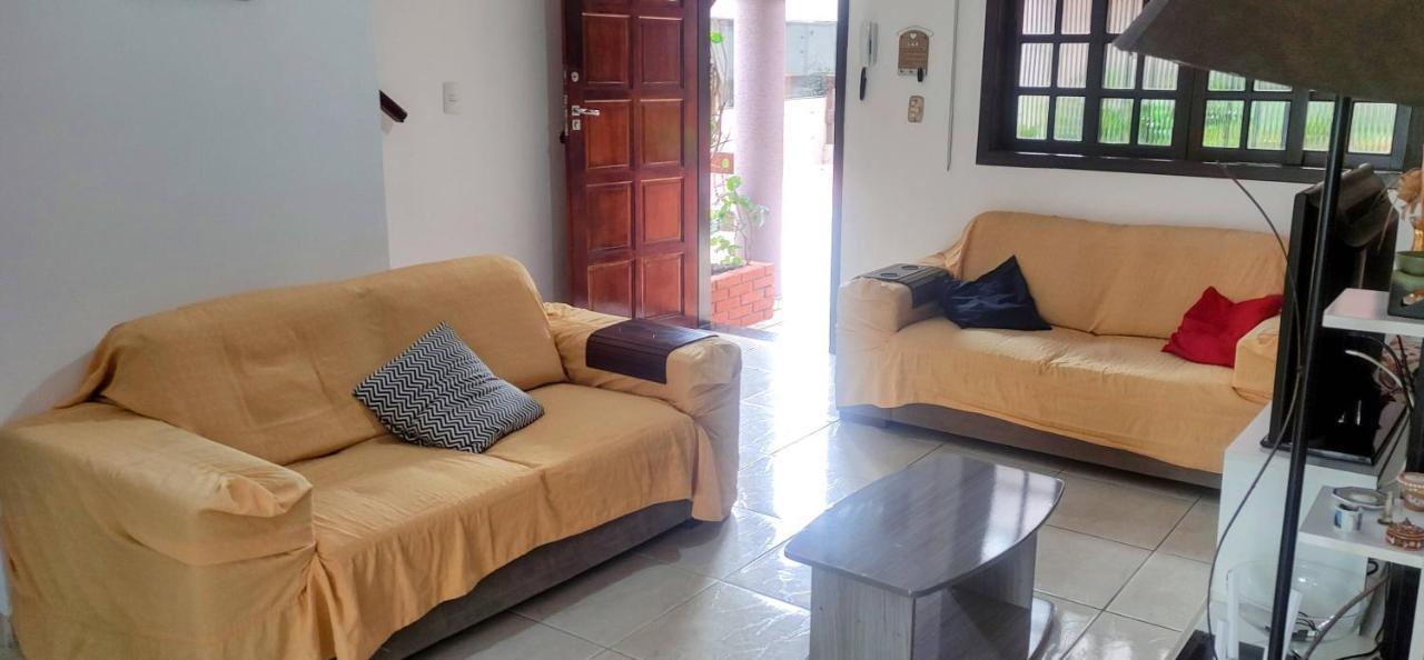 Casa Com Wi-Fi Qualidade- Ar Condicionado - Completa - Praia Da Enseada Guaruja Bagian luar foto